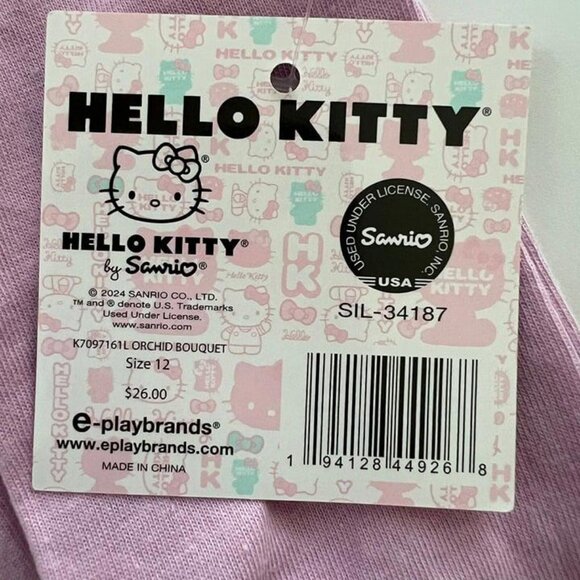 Sanrio Hello Kitty Girls Tee Size 12 - Picture 3 of 3